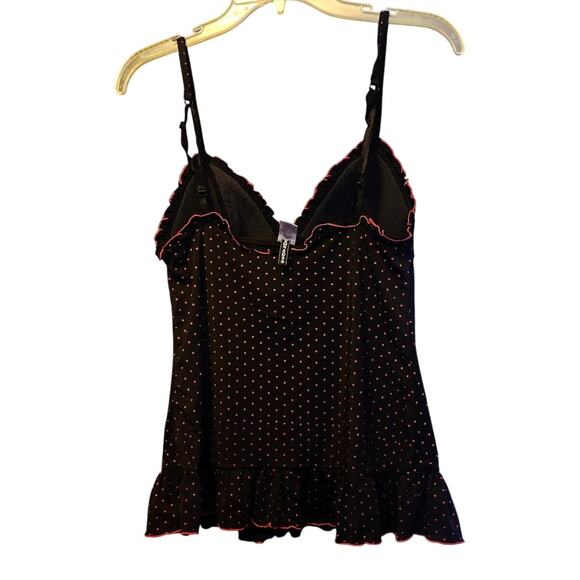 Vintage y2K Rampage polka dot baby doll chemise size medium - Picture 2 of 6